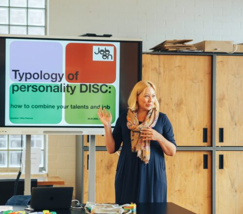 JobOn ‘Typology of personality DISC’